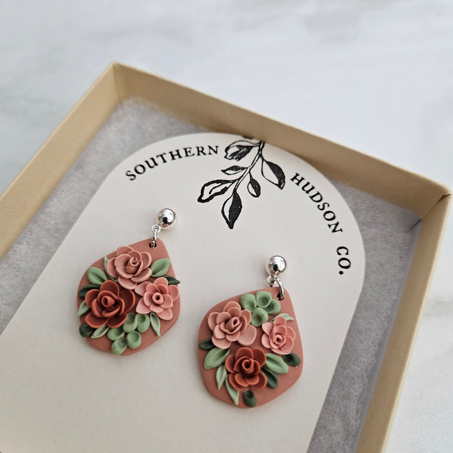 Handmade Polymer Clay Earrings